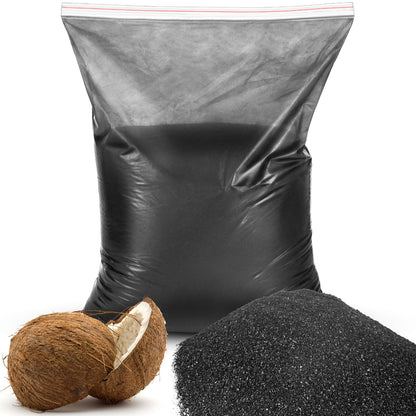 Threlaco 10lbs Activated Charcoal Powder — GAC Pellets for Water & Air Filtration