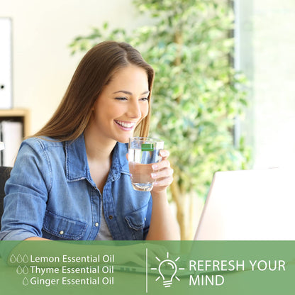 Thyme Essential Oil 100ml | PHATOIL Aromatherapy for Diffuser, DIY Soap & Candles