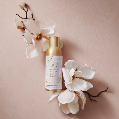 Thymes Magnolia Willow Fragrance Mist – 3.0 Oz | Home Fragrance