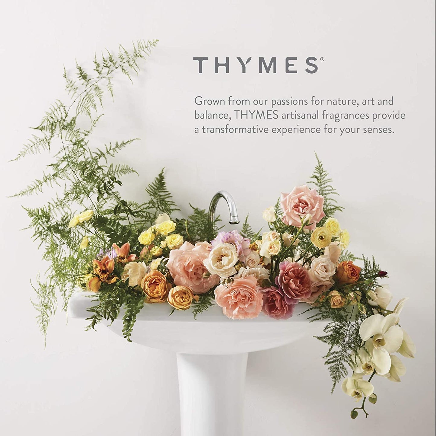 Thymes Magnolia Willow Fragrance Mist – 3.0 Oz | Home Fragrance