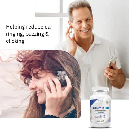 Tinnitus 911 — All-Natural Tinnitus Relief Supplement for Ringing, Hissing, and Buzzing