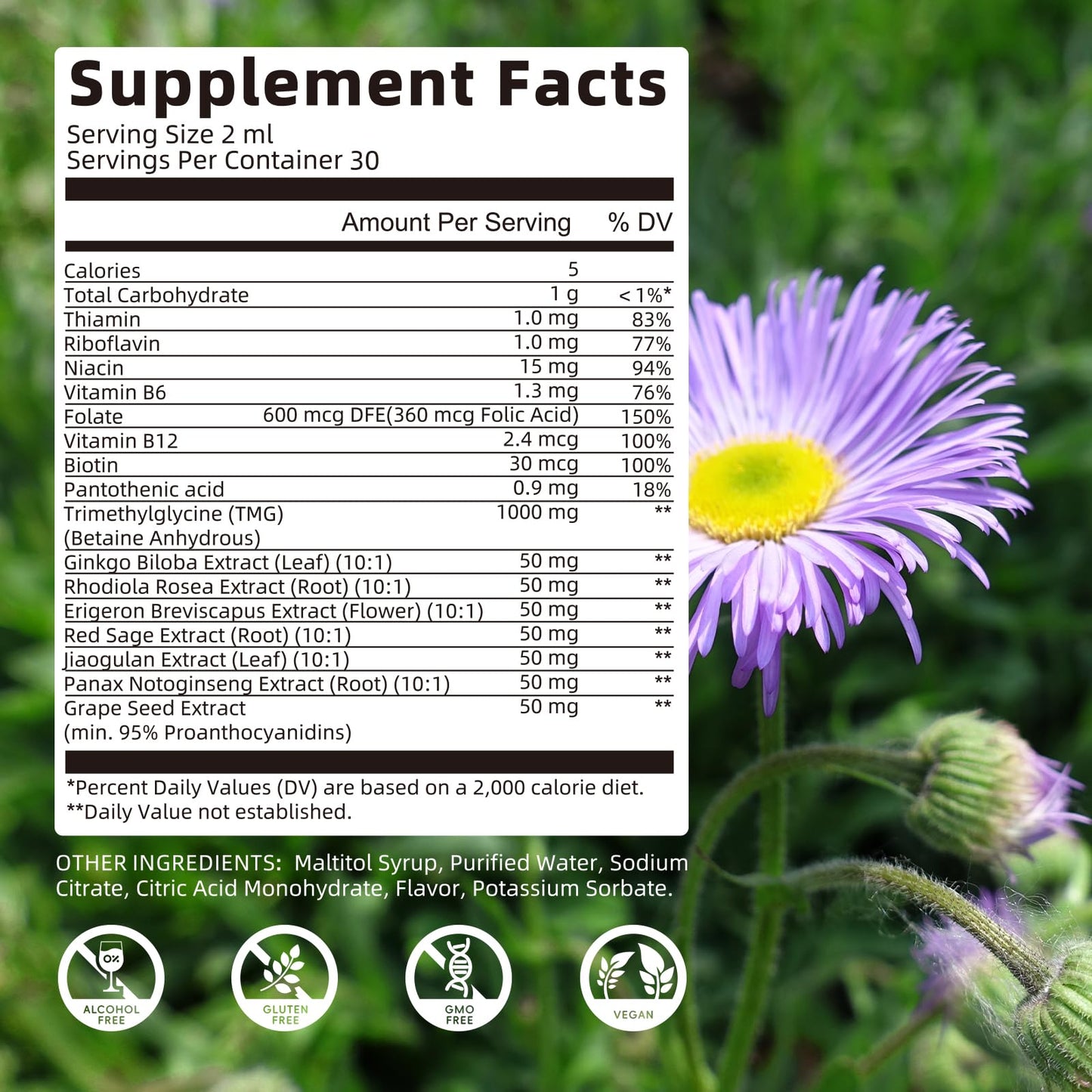 BBEEAAUU TMG Supplements 1000MG Liquid Drops – High-Absorption Betaine for Methylation, Liver & Cognitive Support