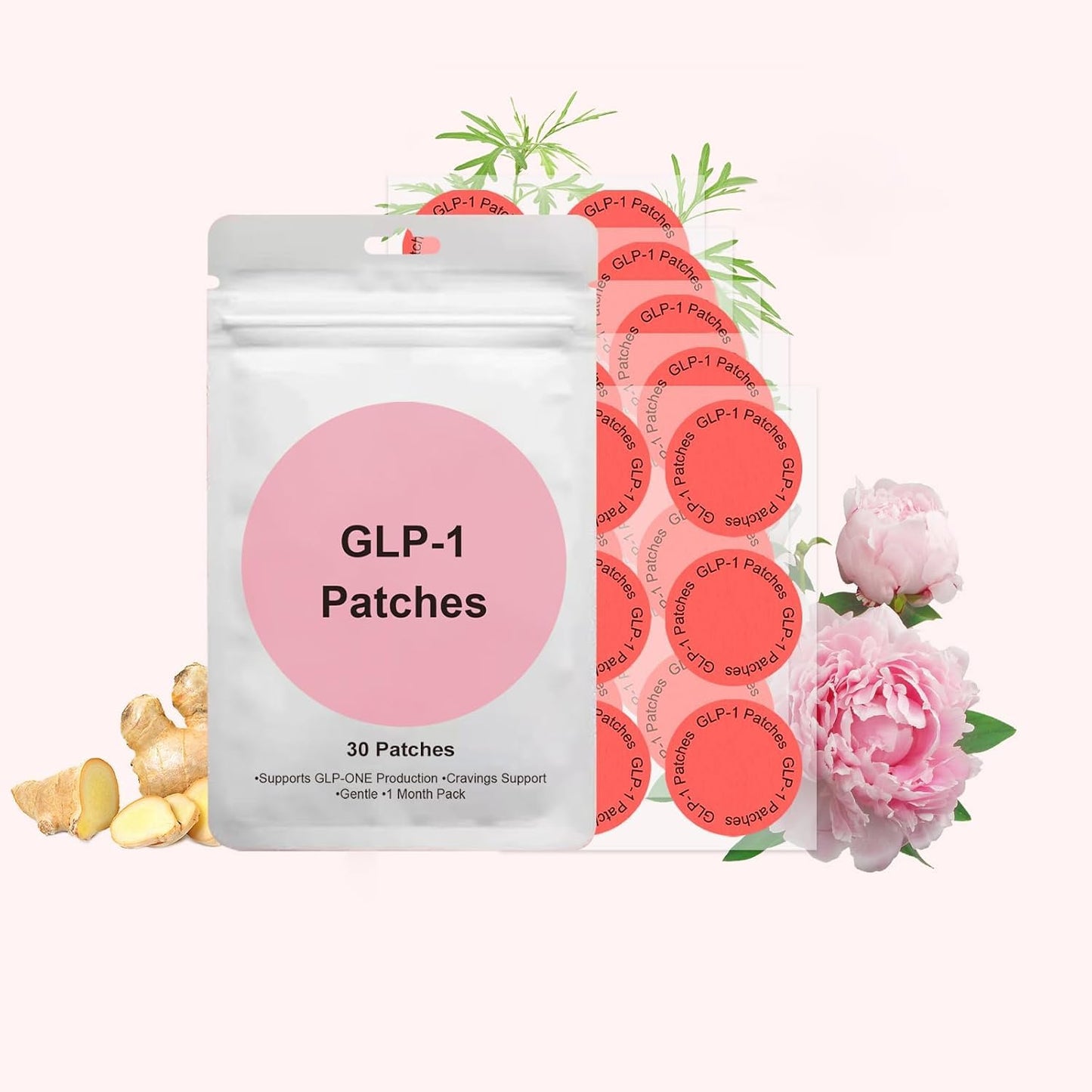 TMHBVI GLP-1 Patches – 30 Count for Men & Women GLP-1 Body Care