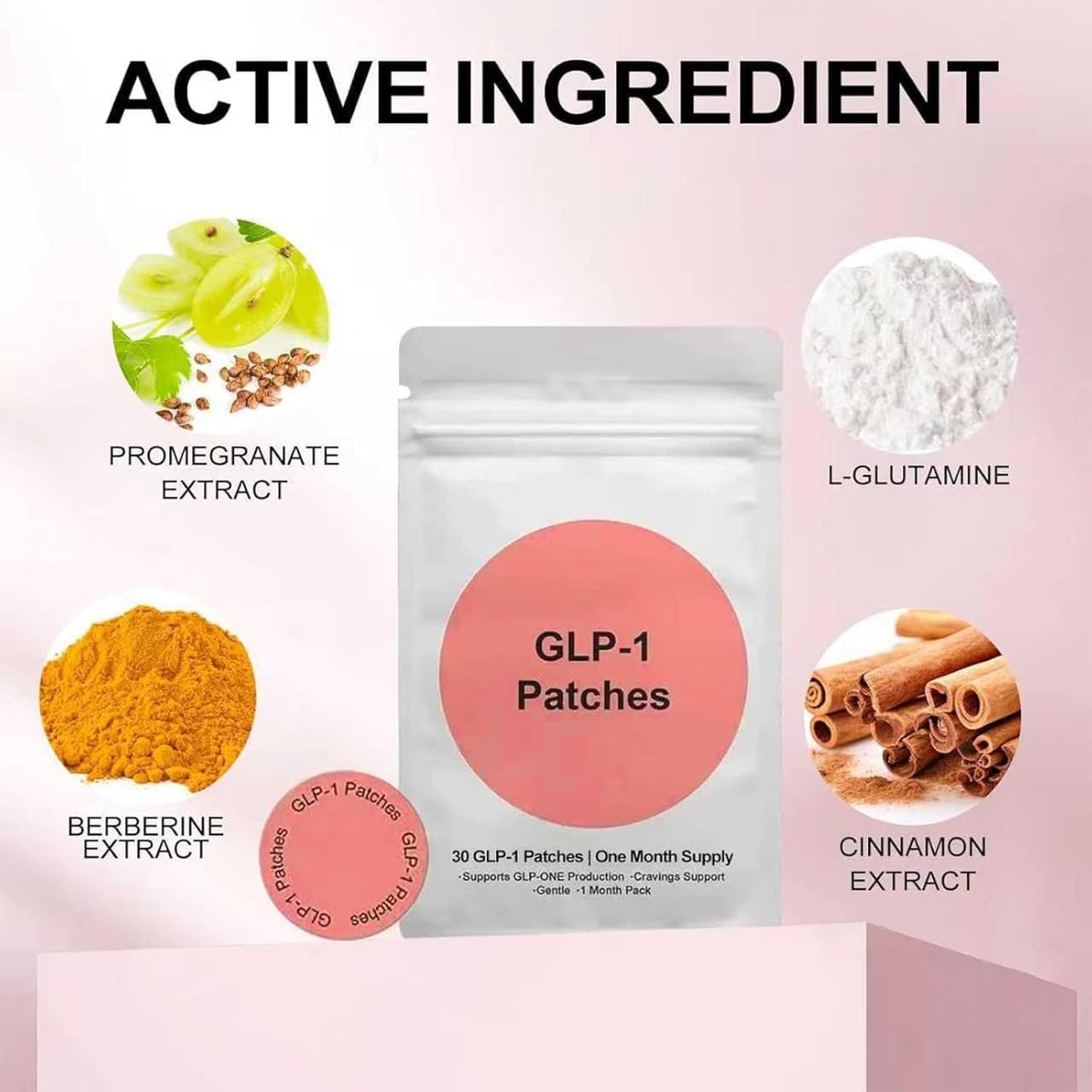 TMHBVI GLP-1 Patches – 30 Count for Men & Women GLP-1 Body Care