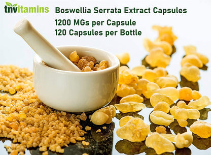Boswellia Serrata Capsules 1200 MG – Joint Support | 120 Capsules