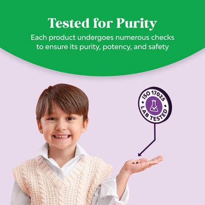 Kids Iron Gummies - Gentle Iron Supplement for Immunity & Energy (60 Count) | Vegan, Gluten Free