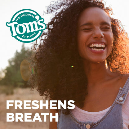 Tom’s of Maine Botanically Bright Fluoride Free Toothpaste – 3 Pack (4.0 oz each) – Vegan, SLS Free, Peppermint