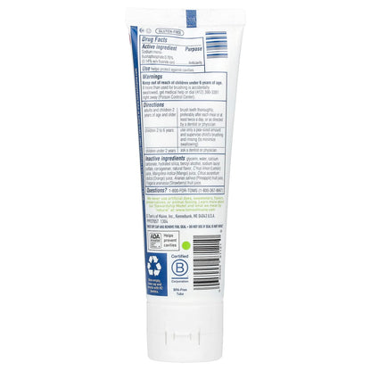 Tom's of Maine Kids Fluoride Toothpaste – Outrageous Orange Mango 5.1 oz
