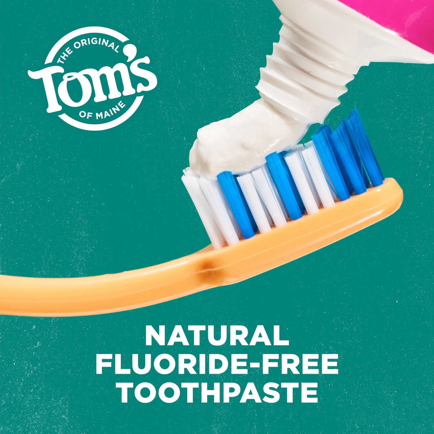 Tom's of Maine Antiplaque and Whitening Toothpaste - Fluoride Free, Fennel, 4.5 oz