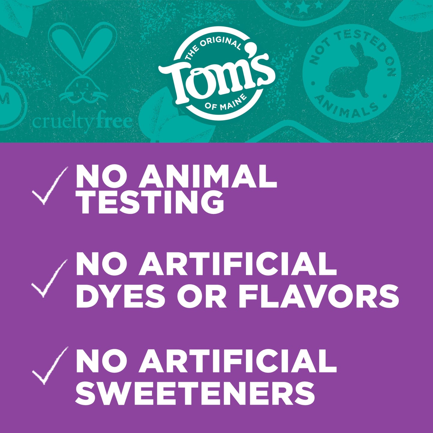 Tom's of Maine Whole Care Fluoride Toothpaste – Wintermint, 4 oz, 3-Pack