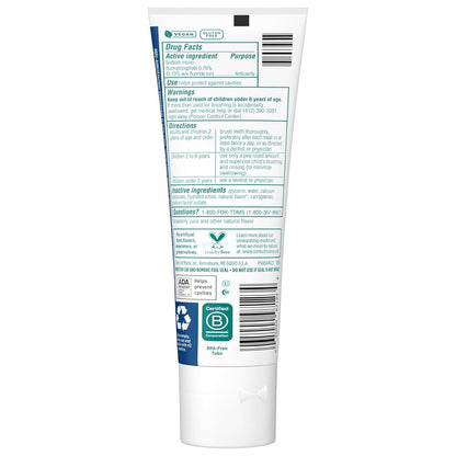 Tom's of Maine Silly Strawberry Children's Fluoride Toothpaste - 5.1 oz (6 per case)