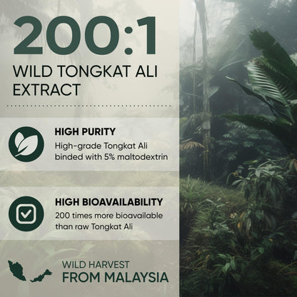 Tongkat Ali Powder 200:1 Extract – Jungle Powders 5 oz