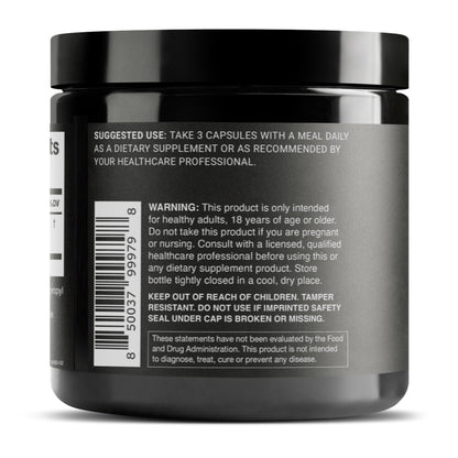 Toniiq Berberine HCl 97% – Himalayas 100:1 Concentrate, 180 Veg Capsules