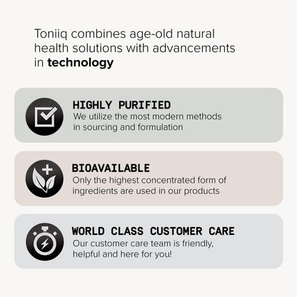 Toniiq NMNH Supplement – UthPeak NAD+ Booster | 95% Purity