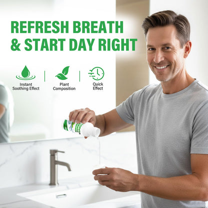 Tonsil Stone Remover, Natural Oral Rinse Liquid wihout Alcohol, Tonsil Stone Mouthwash to Help Soothe Tonsils, Fight Bad Breath