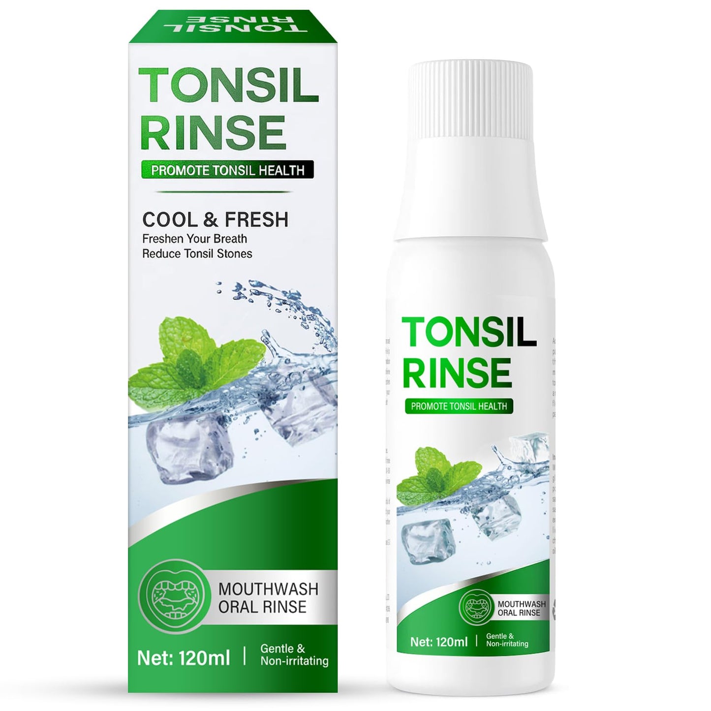 Tonsil Stone Remover Mouthwash - Natural Relief for Tonsil Stones & Fresh Breath