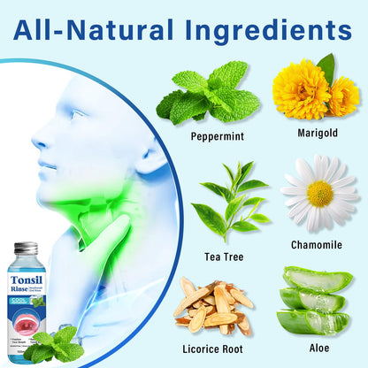 Tonsil Stone Remover Mouthwash – Soothe Tonsils, Fresh Breath