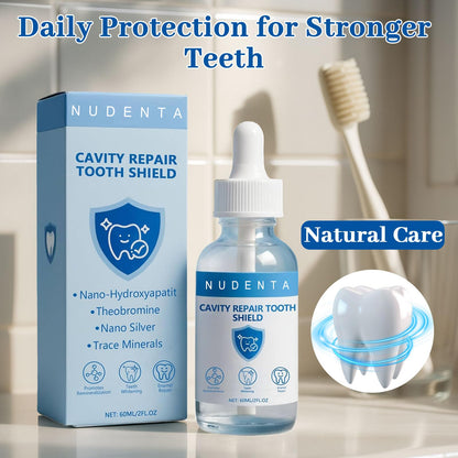 Nudenta Odontic Repair - Cavity Healing Tooth Armor Liquid with Nano Hydroxyapatite Remineralization 60ml