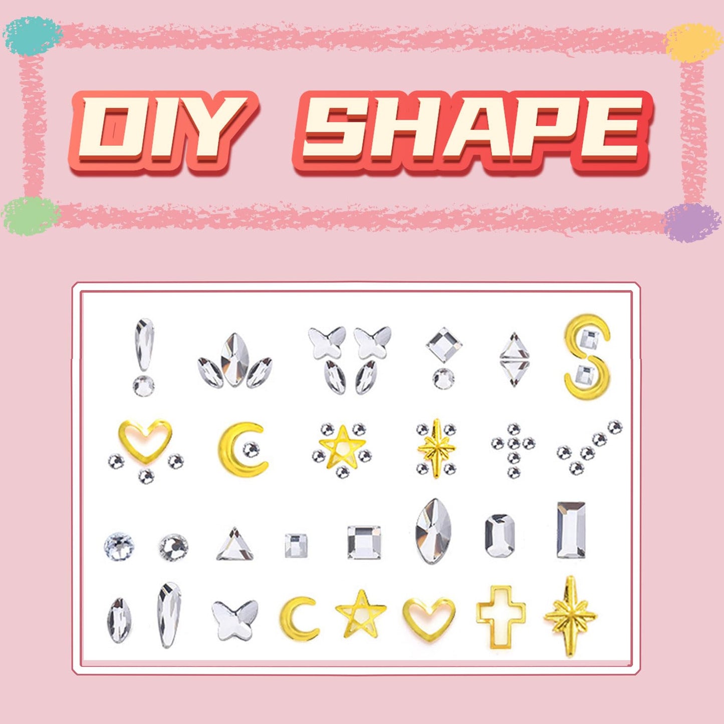 Tooth Gems DIY Jewelry Kit - Fashionable Teeth Crystals Starter Kit