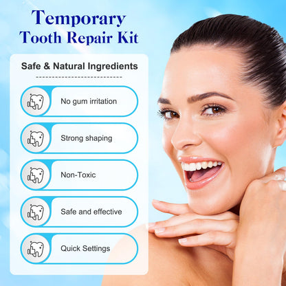 Tooth Repair Kit – Zinc Oxide Eugenol Cement for Temporary Teeth Restoration