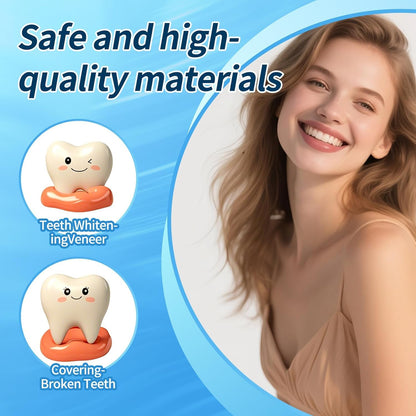 Tooth Repair Kit - Moldable Teeth & Thermal Beads (Natural Color) BB1