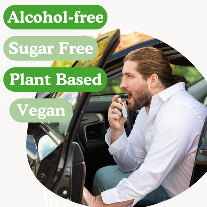 Tooth & Gums Spritz - Fresh Breath Instantly | Natural Alcohol-Free Breath Spray