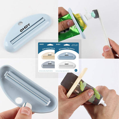 4 Pack Tube Squeezers – Toothpaste, Cosmetics, Hand Cream & More