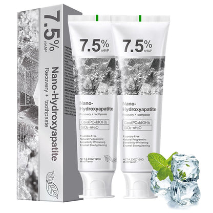 2Pcs Hydroxyapatite Toothpaste – Deep Cleaning & Enamel Protection (120g)