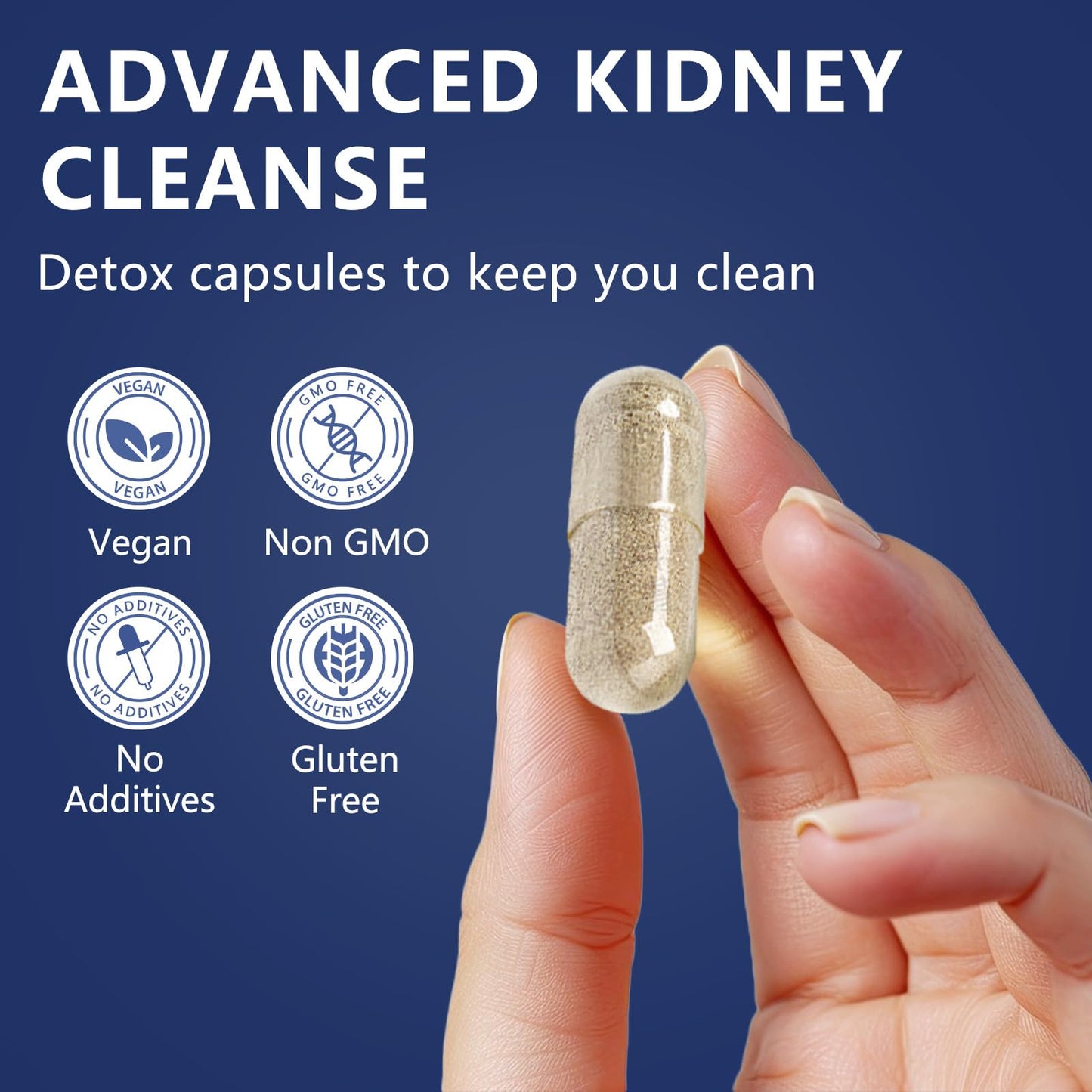Totaria Kidney & Liver Cleanse Detox Capsules with Cranberry & Chanca Piedra | Urinary & Liver Support