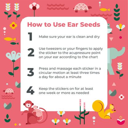 Touchi by MilkCare - Auricular Therapy Ear Seeds for Lactation Support, 120 Stickers, Presses Accupuncture Points On Your Ear to Increase Milk Supply