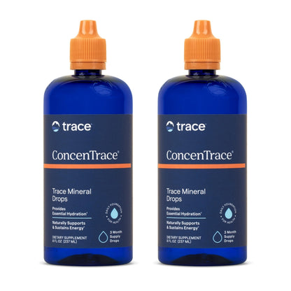 Trace Minerals ConcenTrace Drops – 70+ Ionic Minerals for Energy & Hydration (192 Servings)