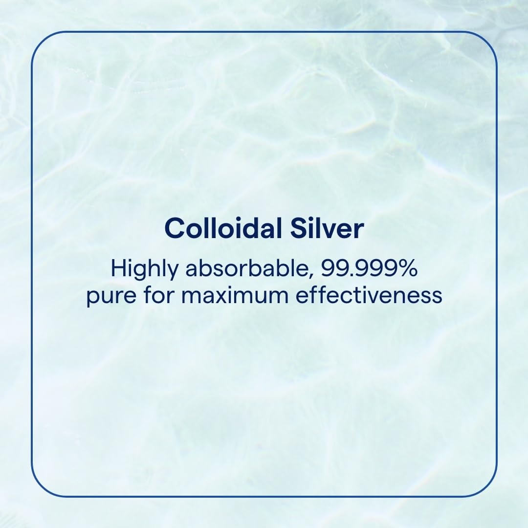 Trace Minerals Colloidal Silver – High-Potency Pure Colloidal Silver Drops for Immune Support | Gluten-Free & Vegan, 16 fl oz