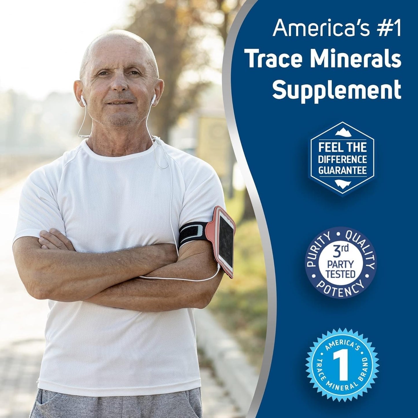 Trace Minerals Complete Foods Multi – Daily Multivitamin with Ionic Trace Minerals (240 Tabs)