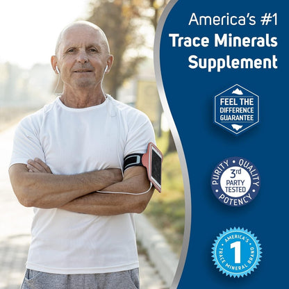 Trace Minerals Complete Foods Multi – Daily Multivitamin with Ionic Trace Minerals (240 Tabs)