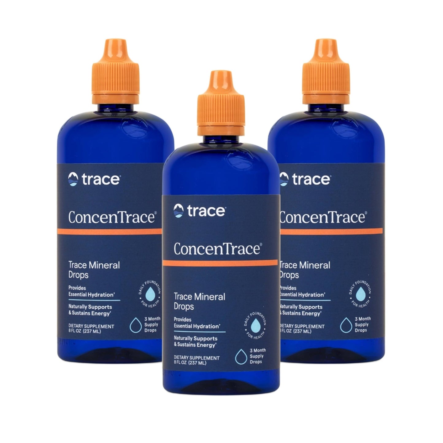 Trace Minerals ConcenTrace Drops | 70+ Ionic Minerals for Energy, Digestion & Hydration