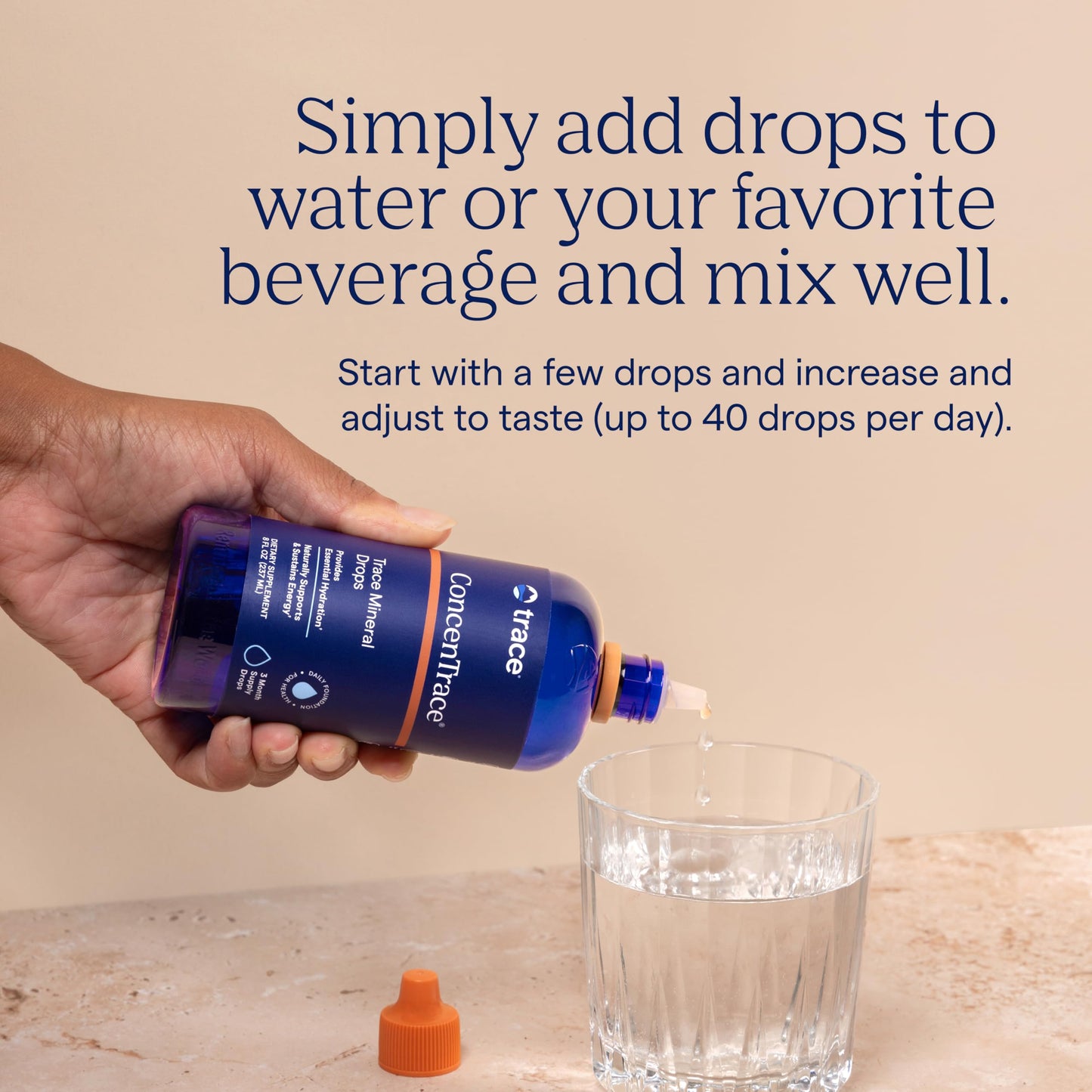 Trace Minerals ConcenTrace Drops | 70+ Ionic Minerals for Energy, Digestion & Hydration