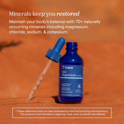 Trace Minerals Ionic Magnesium – Liquid Magnesium for Energy & Nerve Support – 2 fl oz