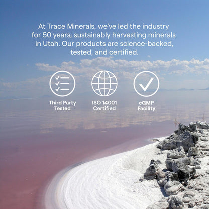 Trace Minerals Magnesium Glycinate 120mg | Bone & Nerve Health, Sleep Support – 180 Capsules