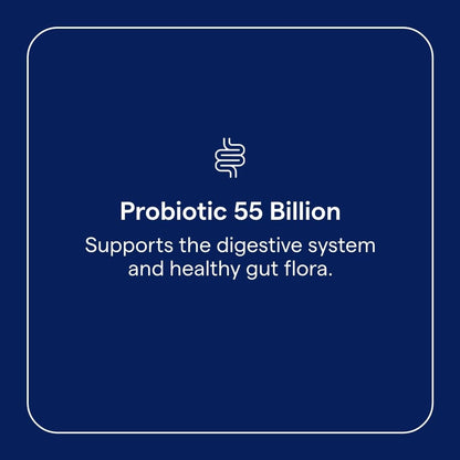 Trace Minerals Probiotic 55 Billion – High-Potency, Delayed-Release, Gluten-Free (30 Servings)