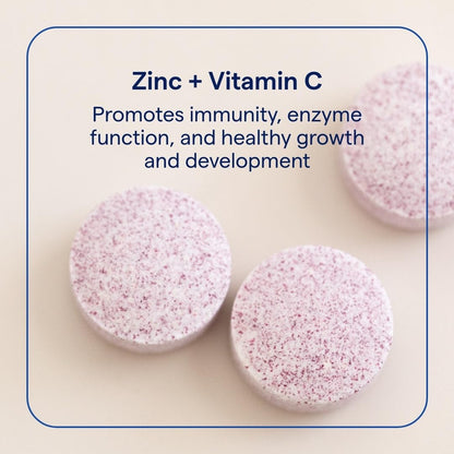 Trace Minerals Zinc + Vitamin C Chewable Wafers — Immune Support & Antioxidant (60 Servings)