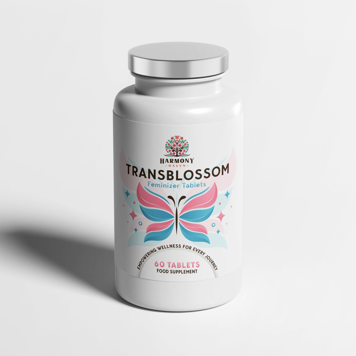 TransBlossom MTF Feminizer Pills – 60 Tablets | Feminine Wellness