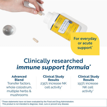 Researched Nutritionals Transfer Factor Multi-Immune Support – 90 Capsules