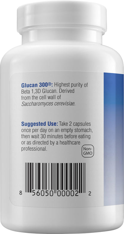 Transfer Point Immune Support: Highly Purified Beta 1,3D Glucan 500 mg Capsules (Pack of 2)