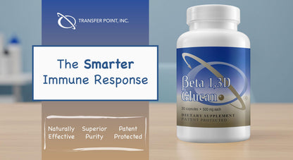 Transfer Point Immune Support Supplement – Highly Purified Beta Glucan 500 mg Capsule (Pack of 1)