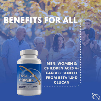 Transfer Point Immune Support: Highly Purified Beta 1,3D Glucan 500 mg Capsules (Pack of 2)