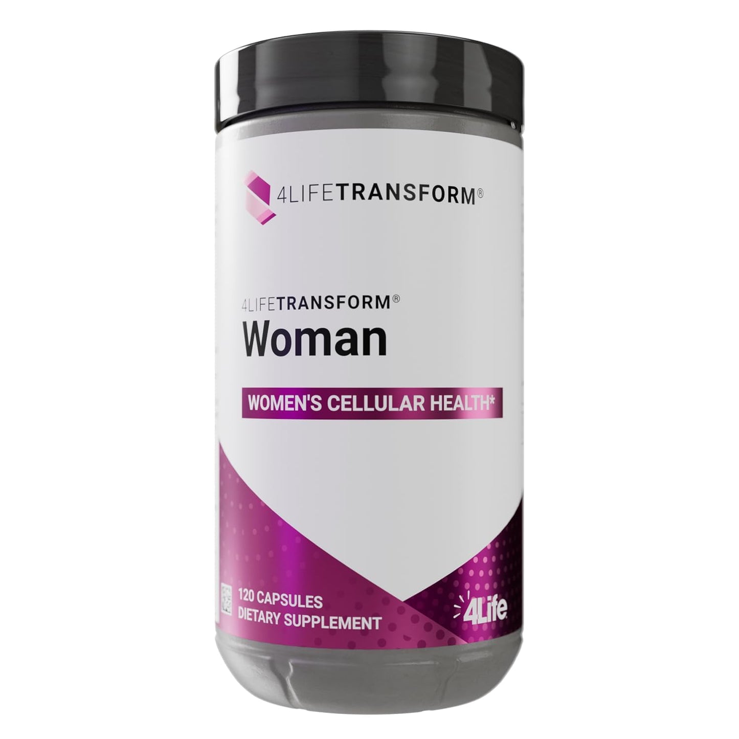 4Life Transform Woman - Velvet Bean & Evening Primrose Capsules for Healthy Skin & Well-Being - 120 Capsules