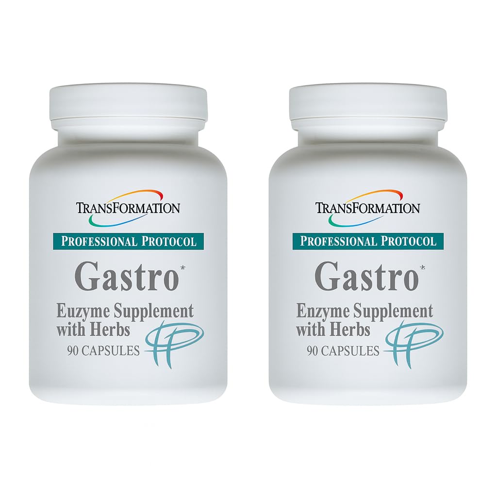 Gastro Enzyme Supplement for Digestive Relief – 60 Cap (Pack of 2)