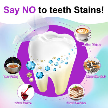 Teeth Whitening Strips - 7-Day Kit, Sensitive Teeth Safe, Enamel Safe (14pcs)