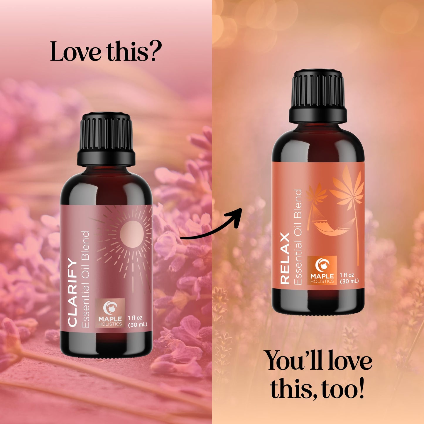 Clarify Headache Essential Oil Blend for Diffusers | Peppermint, Rosemary & Lavender