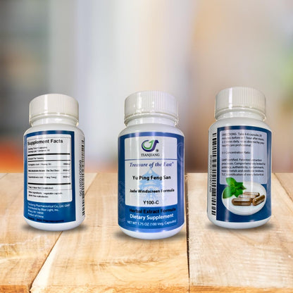 Treasure of the East Jade Windscreen Yu Ping Feng San (5:1) 100 Capsules | Immune Support